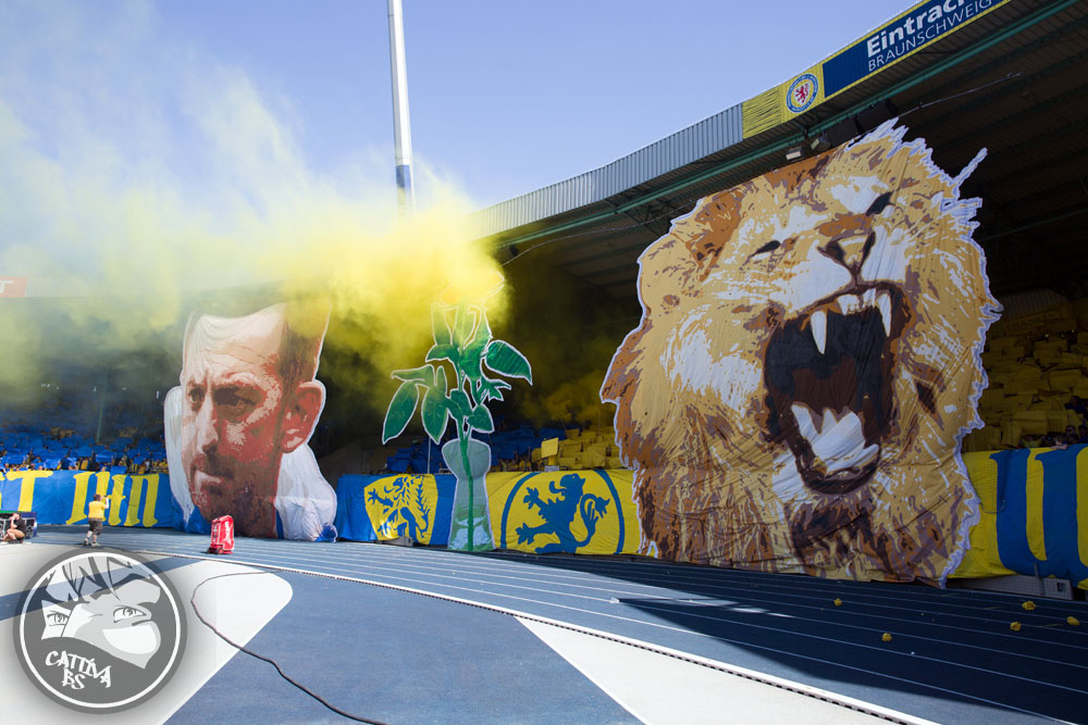 Braunschweig Choreo gegen Ingolstadt - Eintracht Braunschweig | Choreo