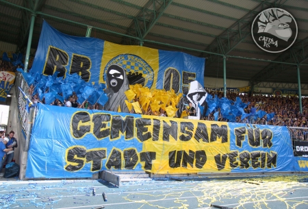 Braunschweig Choreo gegen Sandhausen
