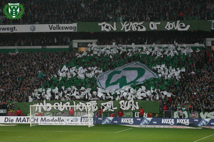 Bremen Choreo gegen Gladbach - Werder Bremen | Choreo - Bild 2