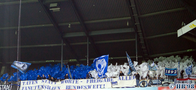 Hertha Choreo in Bremen - Hertha BSC | Choreo