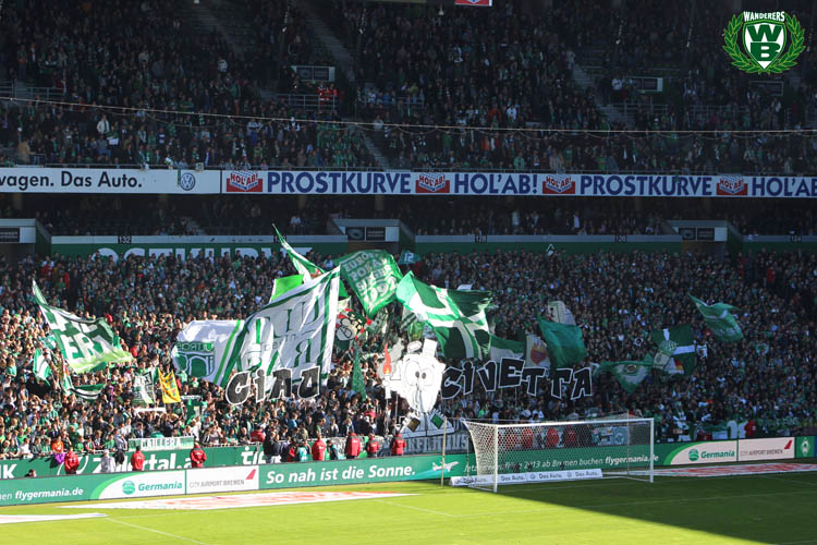 Bremen Choreo gegen Nürnberg - Werder Bremen | Choreo