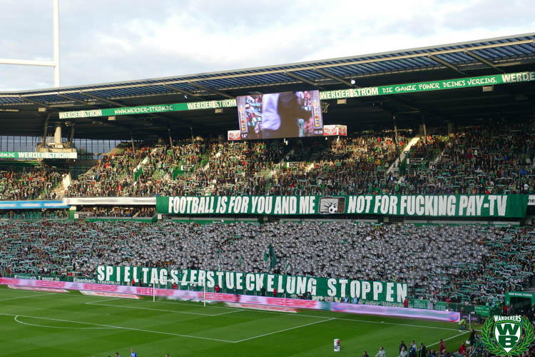 Bremen Choreo gegen Hertha BSC - Werder Bremen | Choreo