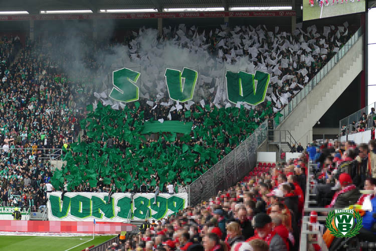 Bremen Choreo in Mainz - Werder Bremen | Choreo