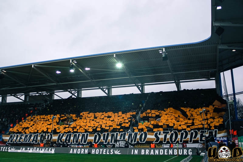 Dynamo Choreo in Chemnitz - SG Dynamo Dresden e.V. | Choreo