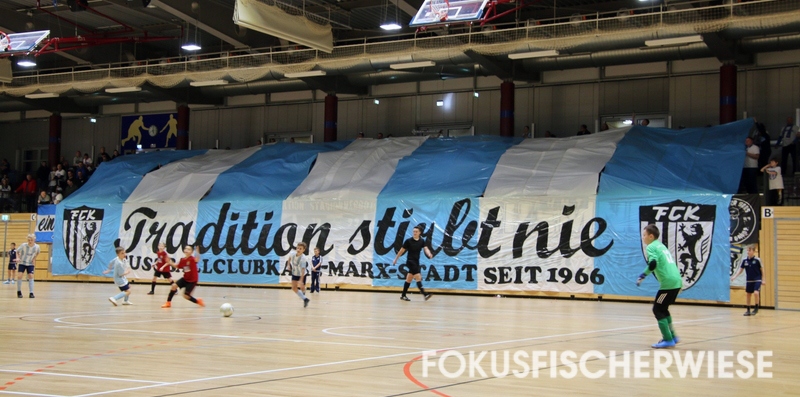 Chemnitz Choreo beim Nachwuchs - Chemnitzer FC | Choreo