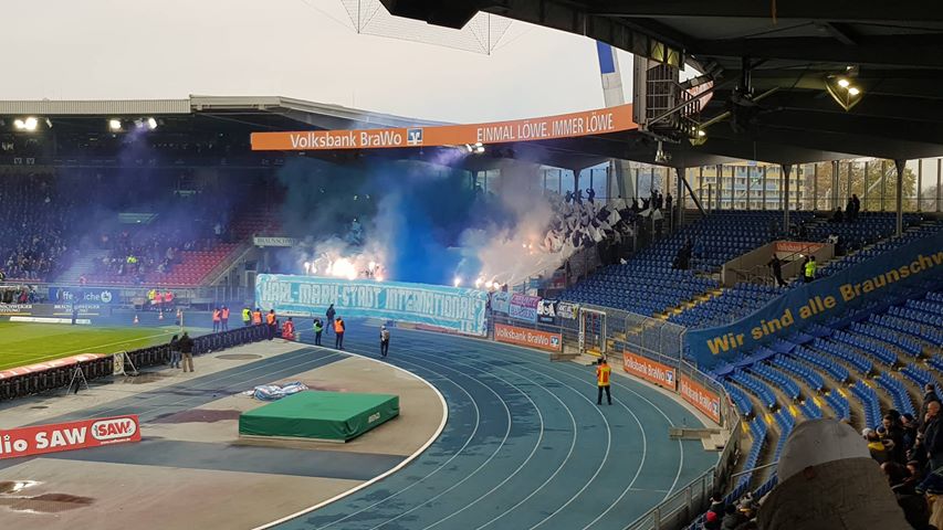 Chemnitz zündet in Braunschweig - Chemnitzer FC | Pyroshow