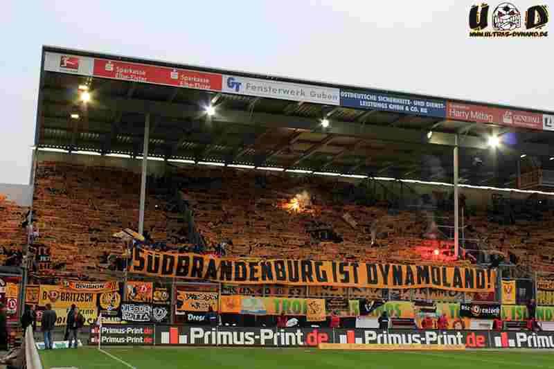 Dynamo Choreo in Cottbus - SG Dynamo Dresden e.V. | Choreo