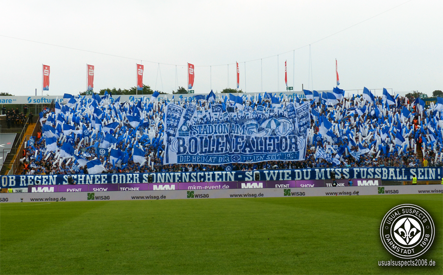 Darmstadt Choreo gegen Aue - SV Darmstadt 98 e.V. | Choreo