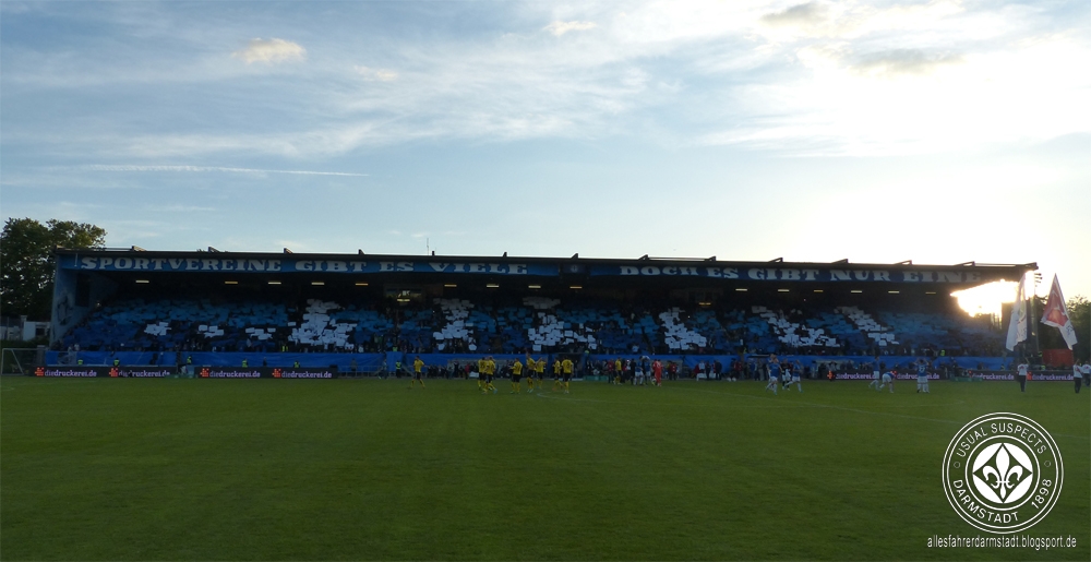 Darmstadt Choreo gegen Bielefeld - SV Darmstadt 98 e.V. | Choreo