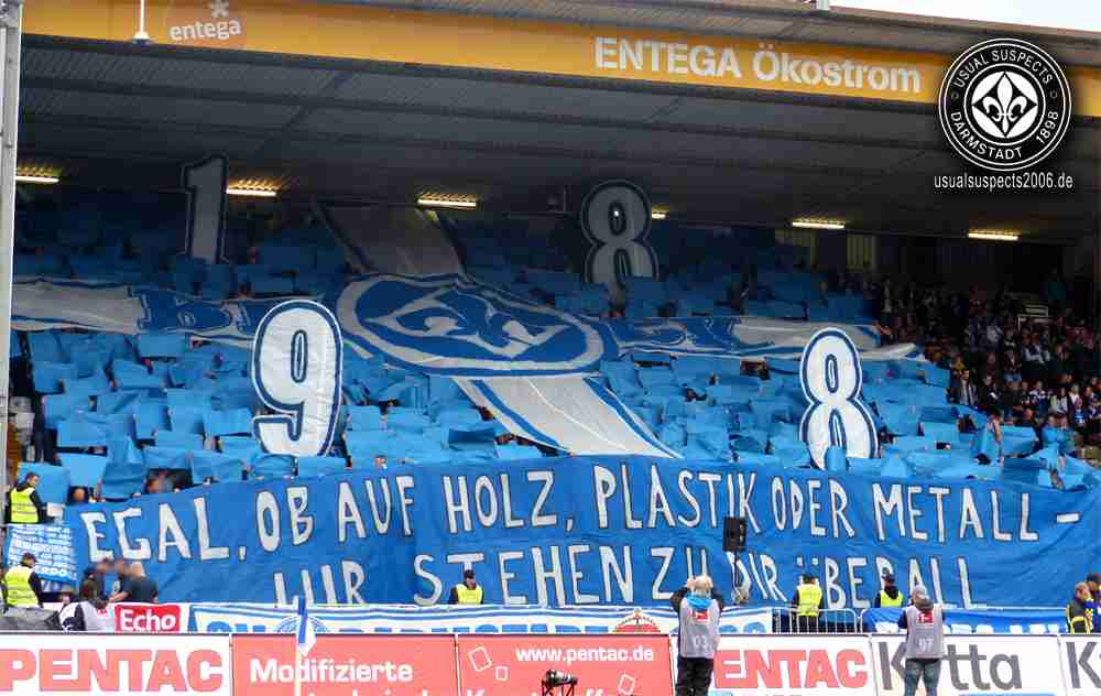 Darmstadt Choreo gegen Bremen - SV Darmstadt 98 e.V. | Choreo