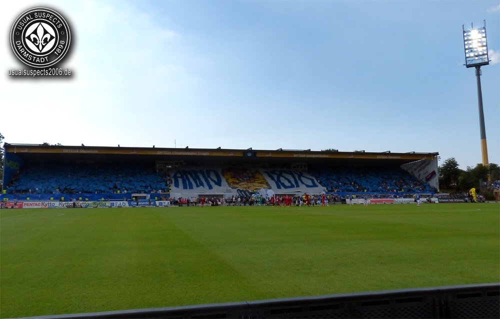 Darmstadt Choreo gegen Fankfurt - SV Darmstadt 98 e.V. | Choreo