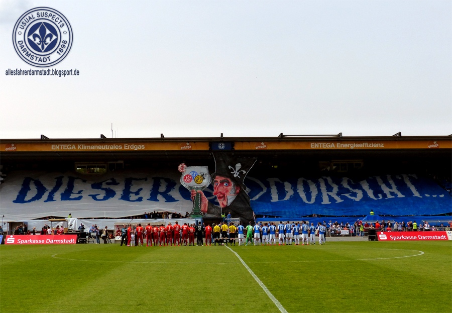 Darmstadt Choreo gegen Kaiserslautern - SV Darmstadt 98 e.V. | Choreo