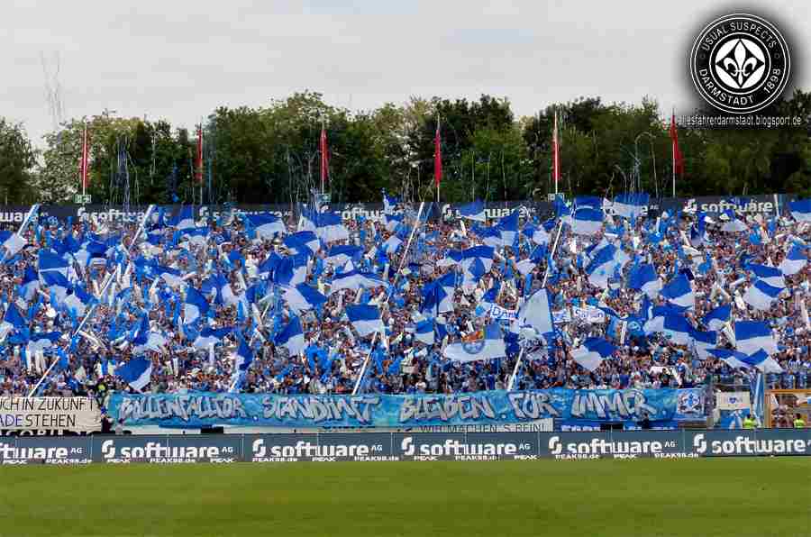 Darmstadt Choreo gegen St. Pauli - SV Darmstadt 98 e.V. | Choreo