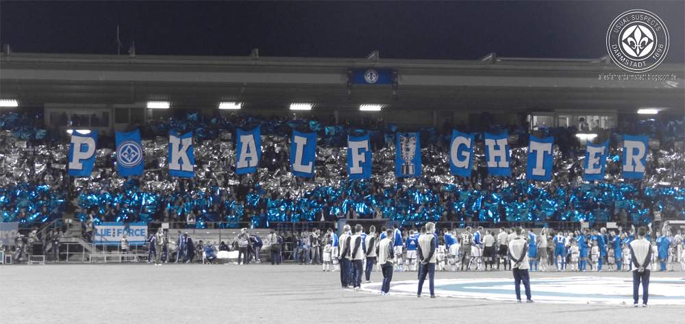 Darmstadt Choreo gegen Schalke - SV Darmstadt 98 e.V. | Choreo