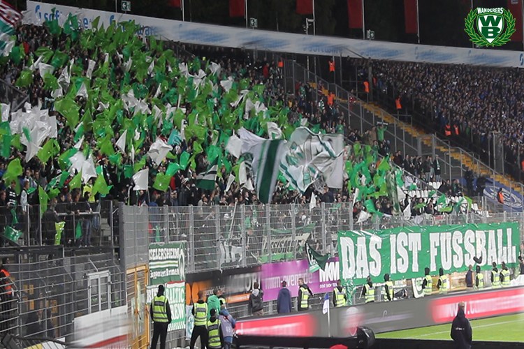 Bremen Choreo in Darmstadt - Werder Bremen | Choreo - Bild 2