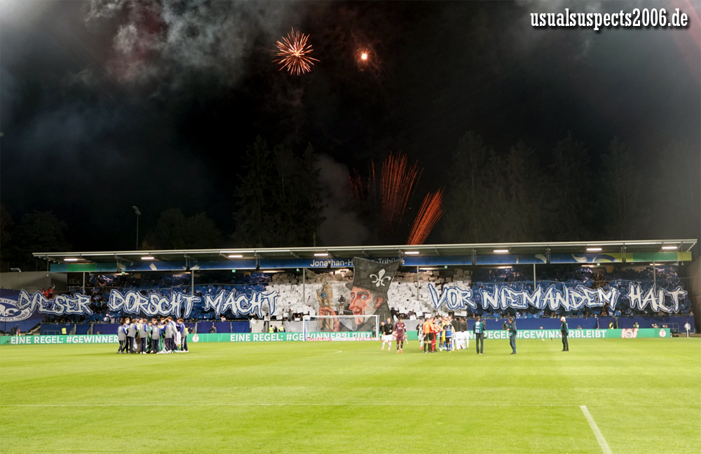 Darmstadt Choreo gegen Gladbach - SV Darmstadt 98 e.V. | Choreo