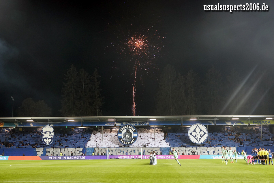 Darmstadt Choreo gegen Hannover - SV Darmstadt 98 e.V. | Choreo