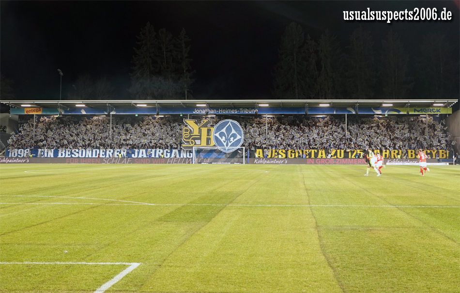 Darmstadt Choreo gegen Kaiserslautern - SV Darmstadt 98 e.V. | Choreo