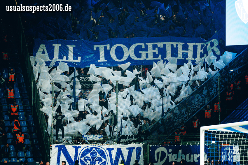 Darmstadt Choreo in Bochum - SV Darmstadt 98 e.V. | Choreo