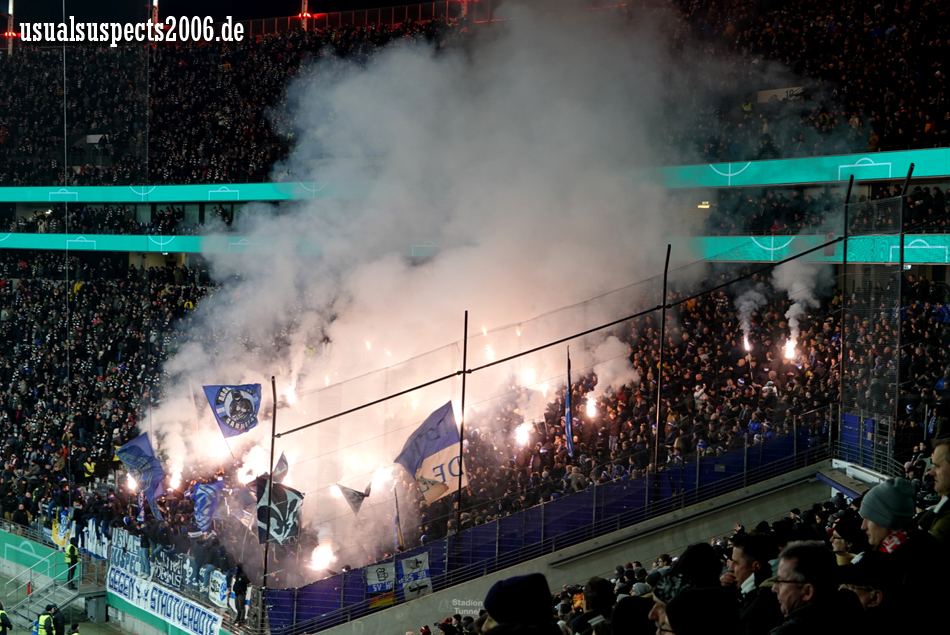 Darmstadt zündet in Frankfurt - SV Darmstadt 98 e.V. | Pyroshow