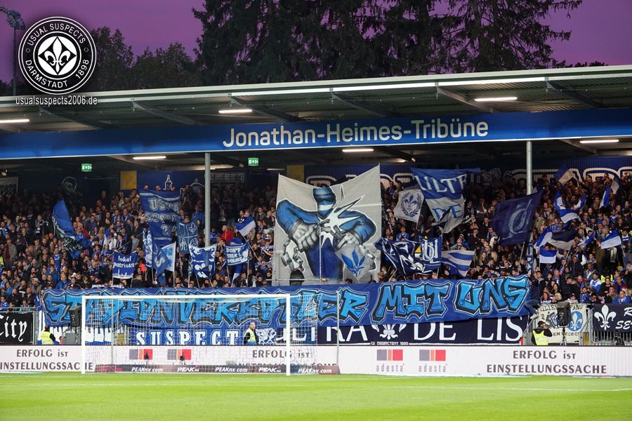 Darmstadt Choreo gegen Aue - SV Darmstadt 98 e.V. | Choreo