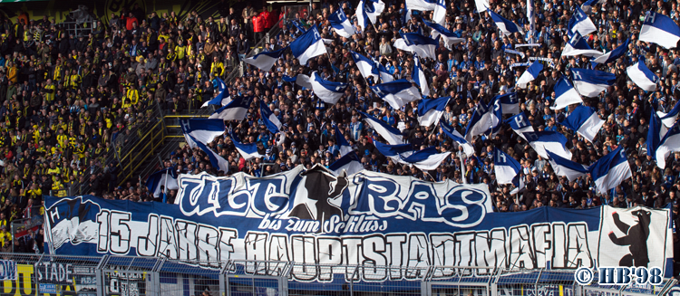 Hertha Choreo in Dortmund - Hertha BSC | Choreo