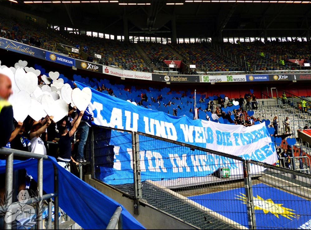 Hoffenheim Choreo in Düsseldorf - TSG 1899 Hoffenheim | Choreo