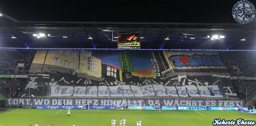 Duisburg Choreo gegen Uerdingen - MSV Duisburg | Choreo
