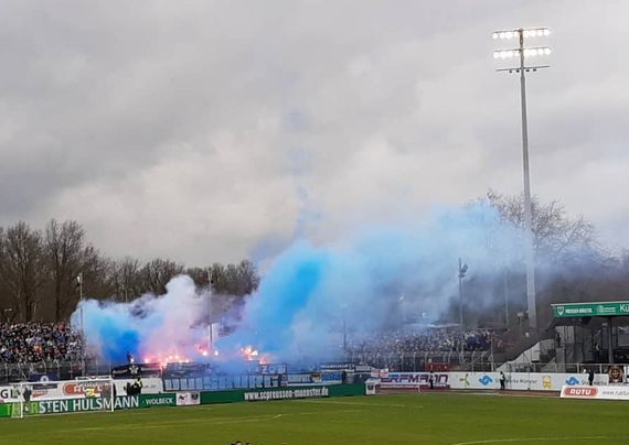 Duisburg zündet in Münster