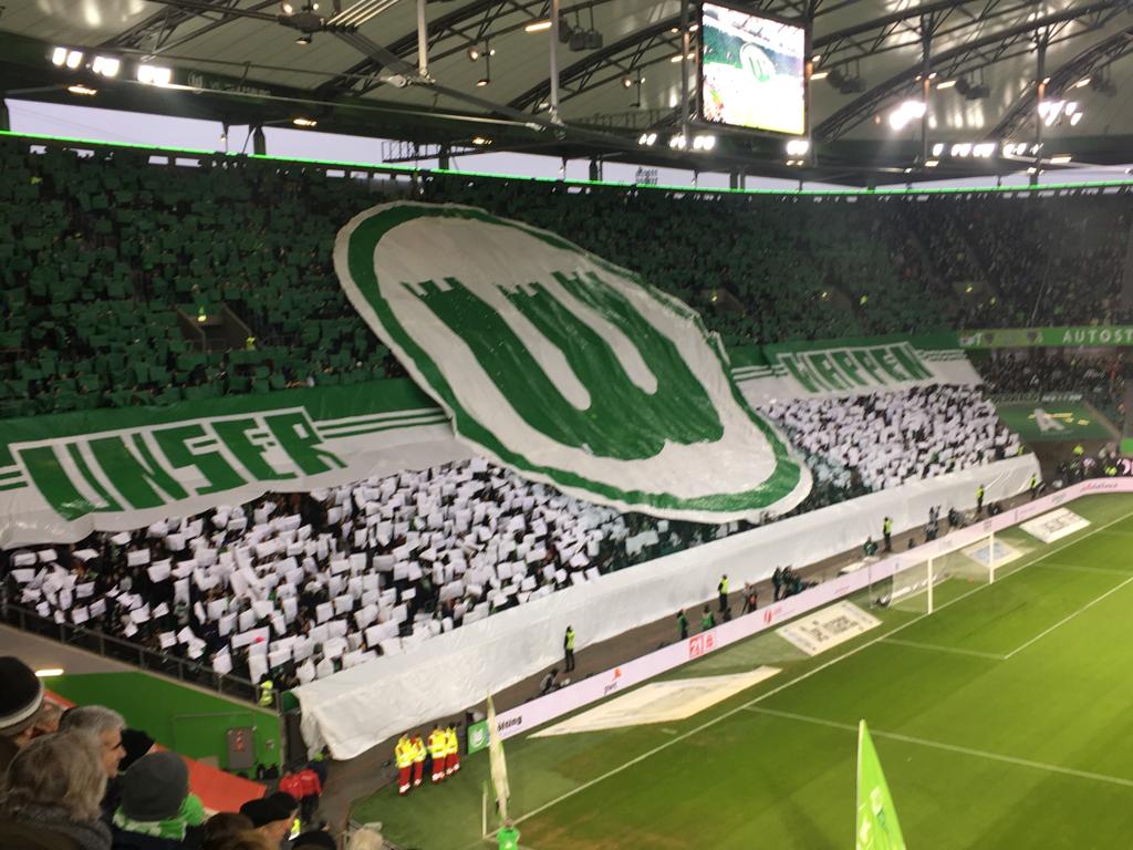 Wolfsburg Choreo gegen Leverkusen - VfL Wolfsburg | Choreo