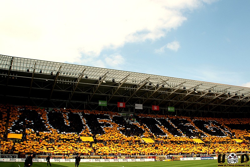 Dynamo Choreo gegen Großaspach - SG Dynamo Dresden e.V. | Choreo - Bild 1