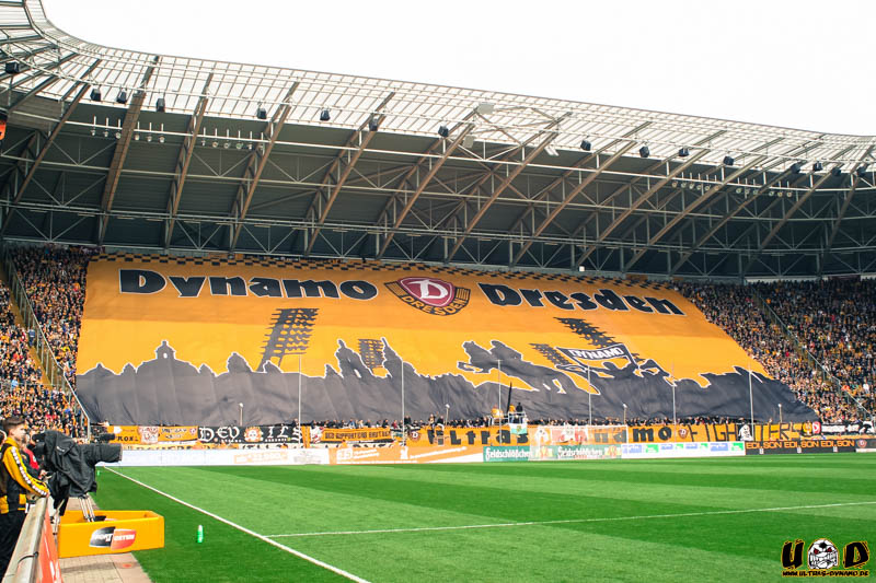 Dynamo Choreo gegen Kiel - SG Dynamo Dresden e.V. | Choreo