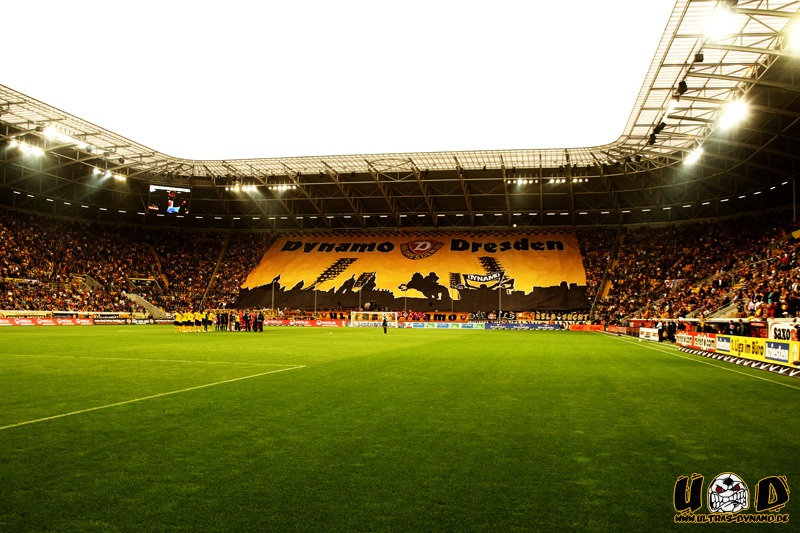 Dynamo Choreo gegen Kaiserslautern - SG Dynamo Dresden e.V. | Choreo
