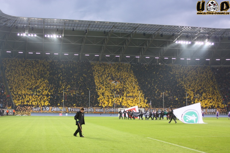 Dynamo Choreo gegen Osnabrück - SG Dynamo Dresden e.V. | Choreo