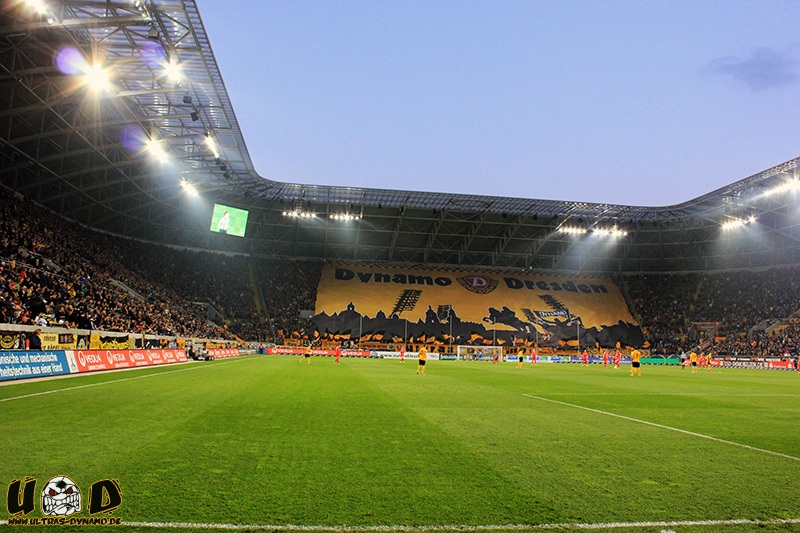 Dynamo Choreo gegen Sandhausen - SG Dynamo Dresden e.V. | Choreo