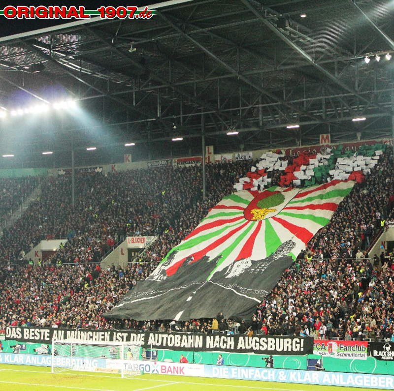 Augsburg Choreo gegen Bayern - FC Augsburg | Choreo