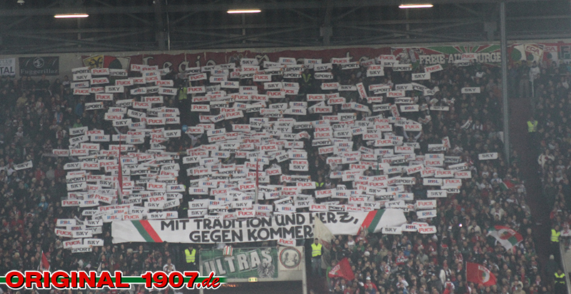 Augsburg Choreo gegen Bremen - FC Augsburg | Choreo