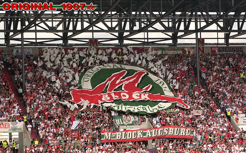 Augsburg Choreo gegen Dortmund - FC Augsburg | Choreo