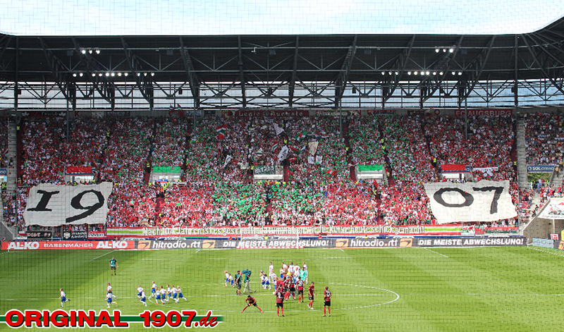 Augsburg Choreo gegen Freiburg - FC Augsburg | Choreo