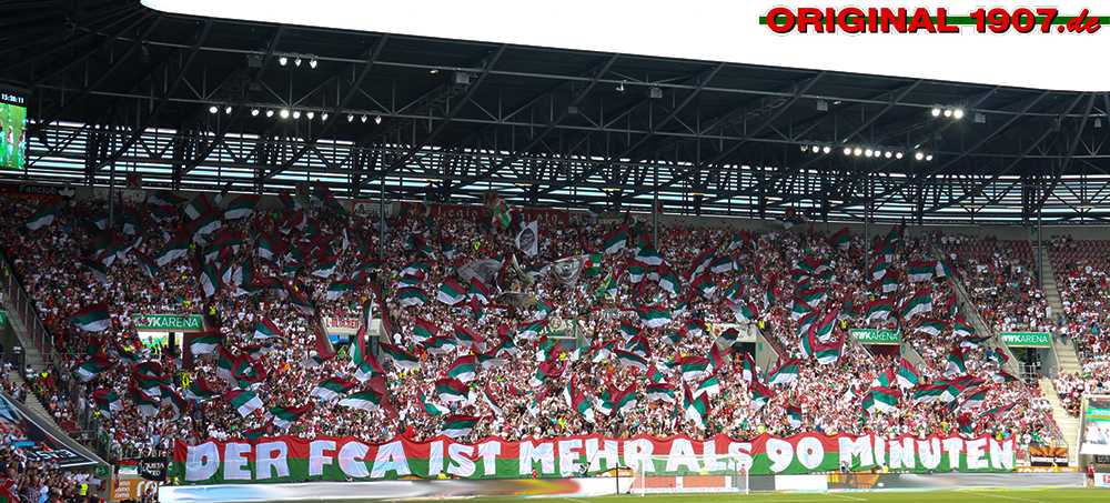 Augsburg Choreo gegen Gladbach - FC Augsburg | Choreo
