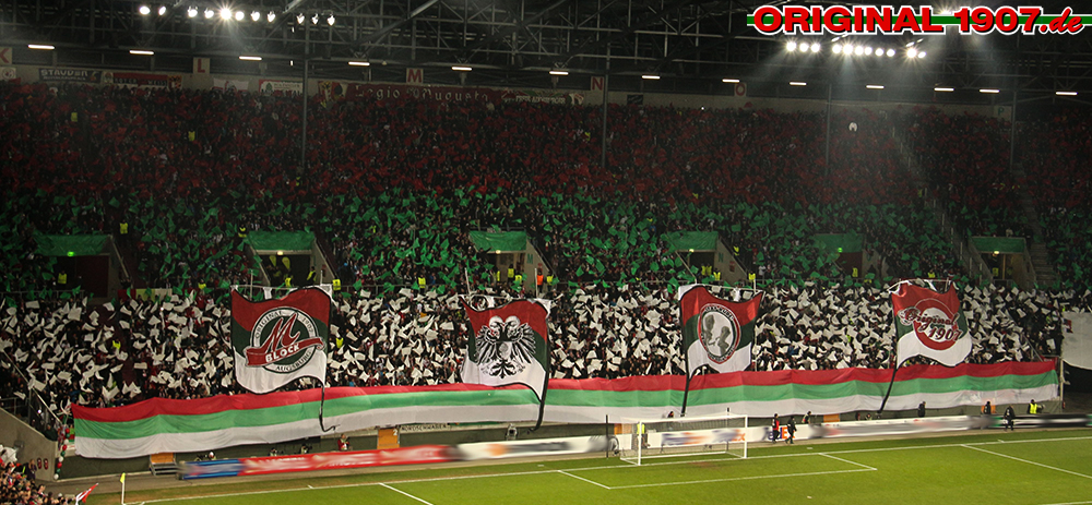 Augsburg Choreo gegen Liverpool - FC Augsburg | Choreo - Bild 1