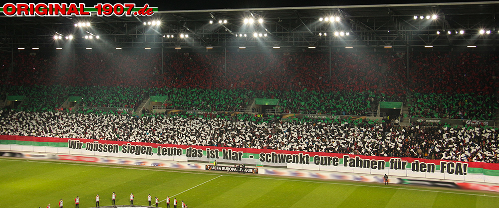 Augsburg Choreo gegen Liverpool - FC Augsburg | Choreo - Bild 2