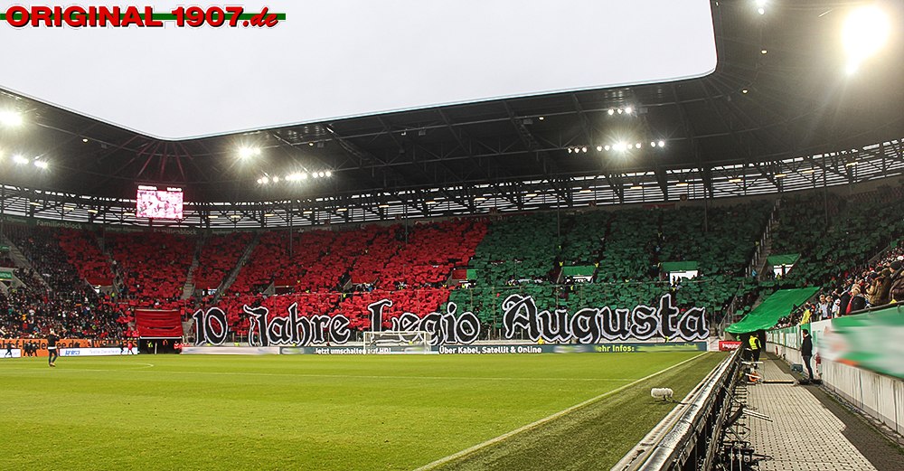 Augsburg Choreo gegen Wolfsburg - FC Augsburg | Choreo - Bild 1