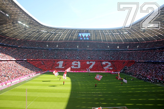Bayern Choreo gegen Augsburg