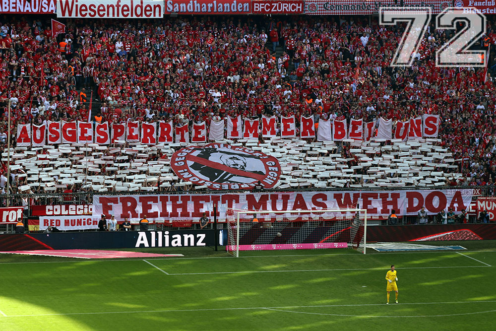 Bayern Choreo gegen Darmstadt - Bayern München | Choreo