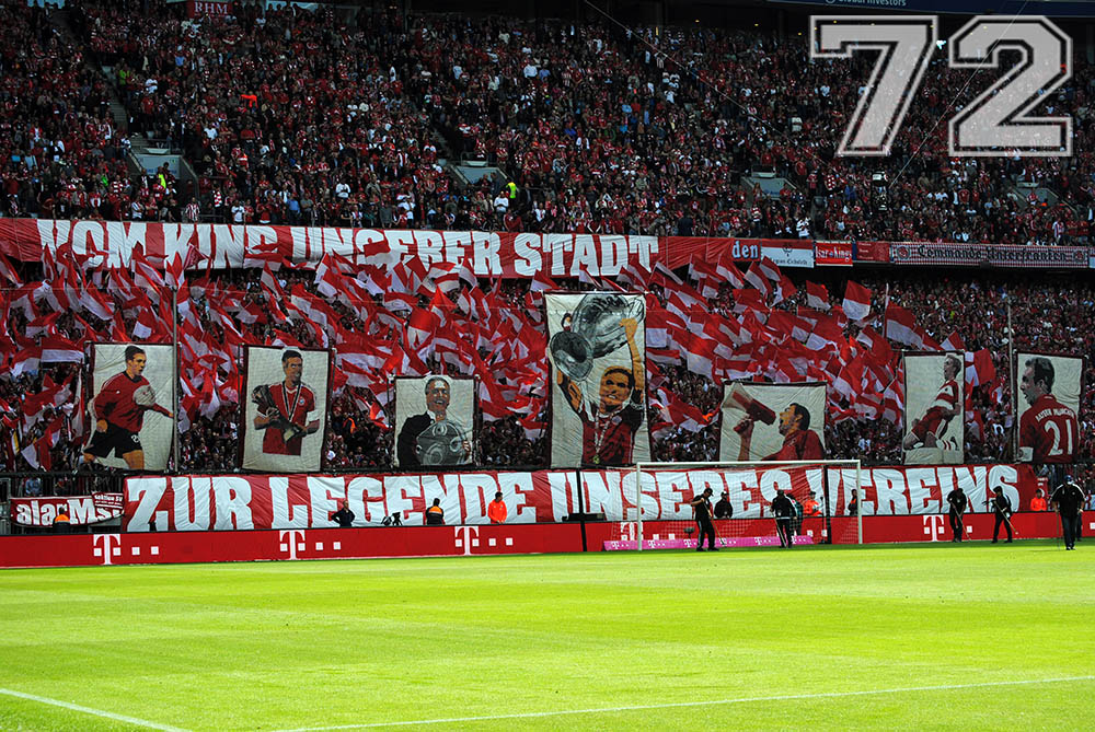 Bayern Choreo gegen Freiburg - Bayern München | Choreo - Bild 1