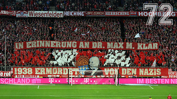 Bayern Choreo gegen Hoffenheim