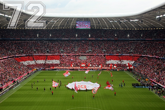 Bayern Choreo gegen Mainz