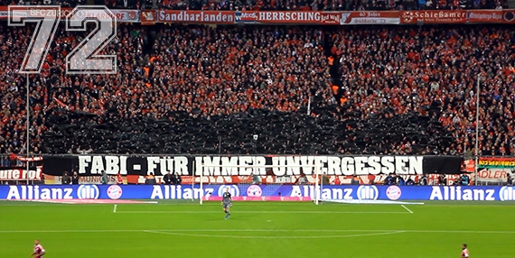 Bayern Choreo gegen Schalke