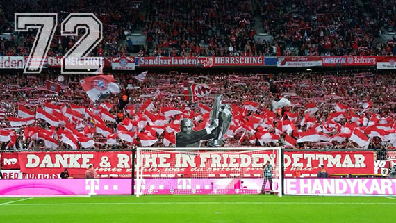 Bayern Choreo gegen Wolfsburg